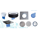 Podlahová vpusť ECOSTEP