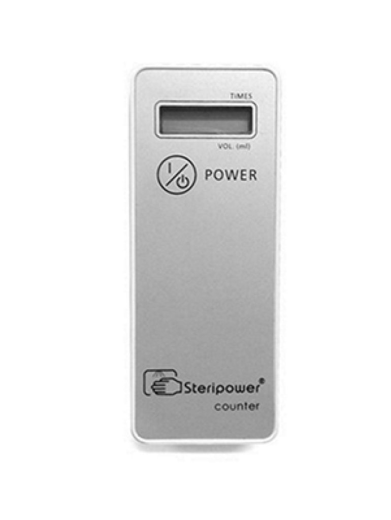 Čtečka počtu užití k Steripower D1