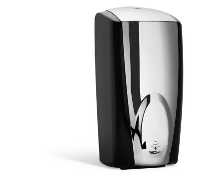 Bezdotykový dávkovač S2 - černý / chrom