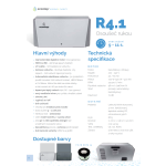 Osoušeč rukou ECOSTEP R4.1 - bílý