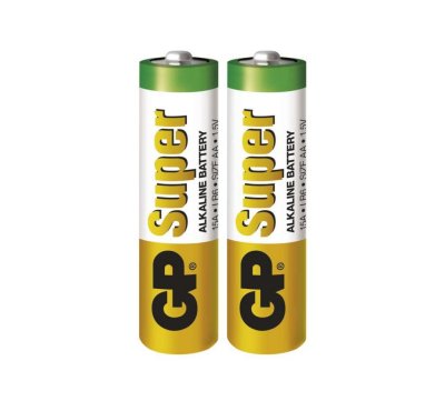 Baterie alkalicka GP SUPER AA - 2ks