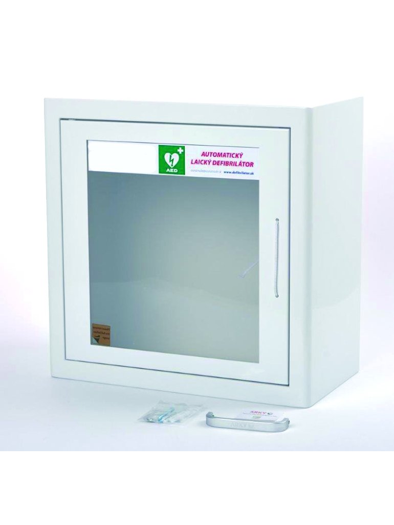 Skříň s alarmem pro defibrilátor ARKY